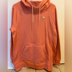 Burton Peach Hoodie with Drawstring